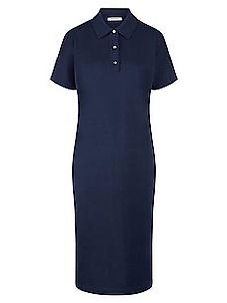Polo-Strickkleid Peter Hahn blau günstig online kaufen