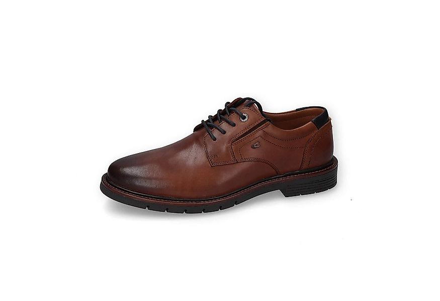 camel active Halbschuh brushed Nappa COGNAC Schnürschuh günstig online kaufen