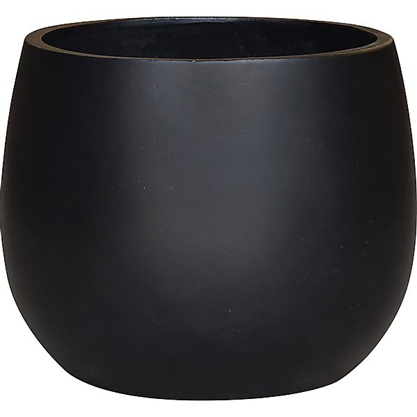 Übertopf Leichtzement Matt Anthrazit 32 cm x 32 cm x 26 cm günstig online kaufen
