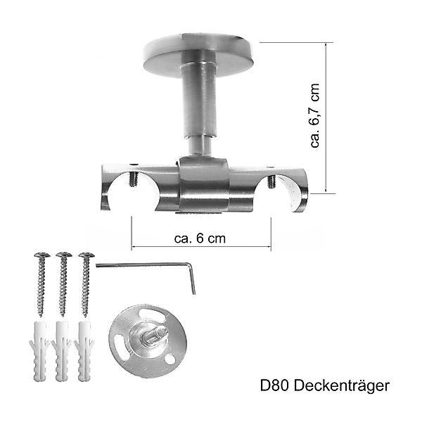 BASIT Gardinenstange Innenlauf 16 mm mit günstig online kaufen