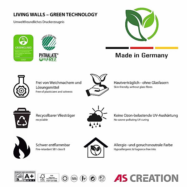 living walls Fototapete »ARTist Wintermorgen«, Vlies, Wand, Schräge günstig online kaufen