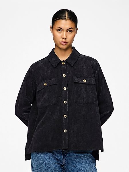 pieces Langarmbluse PCEFFI (1-tlg) Plain/ohne Details günstig online kaufen