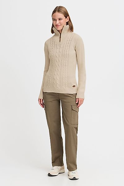 OXMO Strickpullover OXCarry Strickpulli mit Stehkragen günstig online kaufen