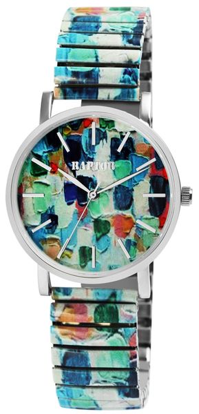 Raptor Quarzuhr Colorful Edition mit Edelstahlzugarmband, günstig online kaufen