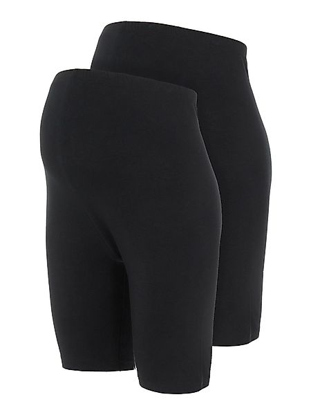 Mamalicious Umstandsleggings MLSANNI JRS BIKERSHORTS 2-P günstig online kaufen