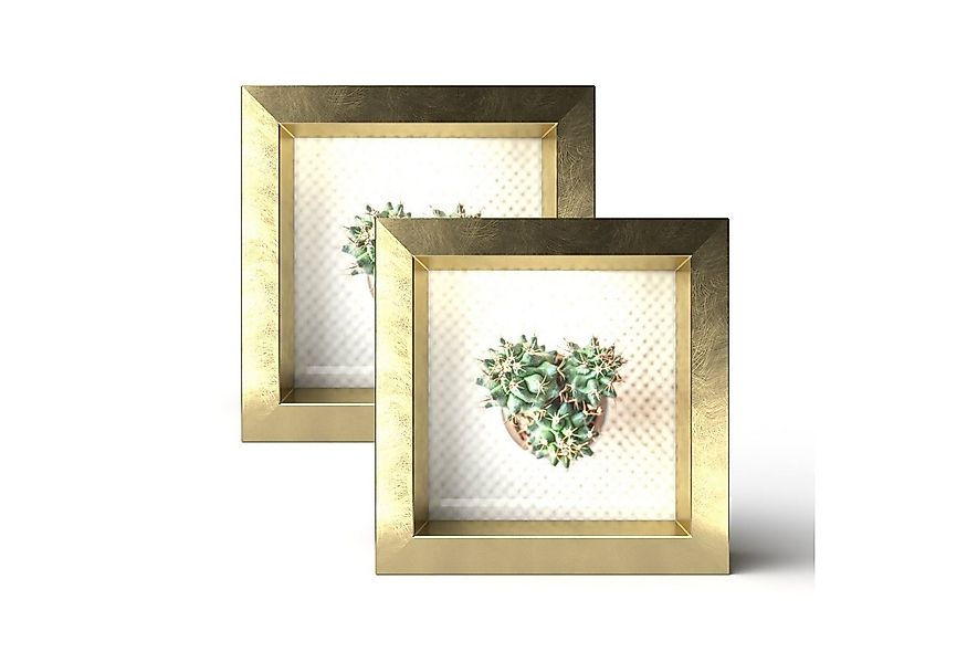 Wackadoo Living Bilderrahmen APART, (Set, 2 St), 2er Set, Metallic günstig online kaufen