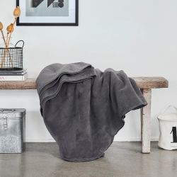 IBENA Wohndecke »Uni Decke Malaga« unifarben günstig online kaufen