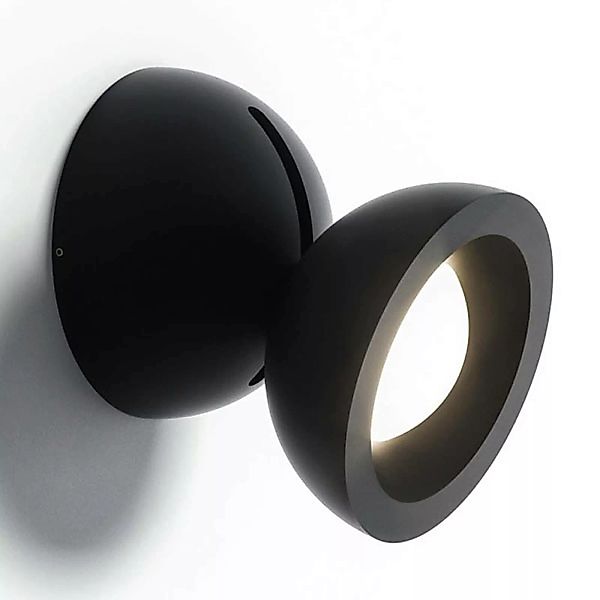 Axolight DoDot LED-Wandleuchte, schwarz 46° günstig online kaufen