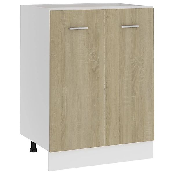 Unterschrank Sonoma-eiche 60x46x81,5 Cm Spanplatte günstig online kaufen