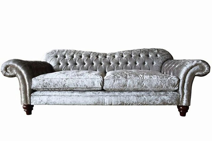 JVmoebel Chesterfield-Sofa GROSSES HANDGEFERTIGTES 3-SITZER CHESTERFIELD-SO günstig online kaufen