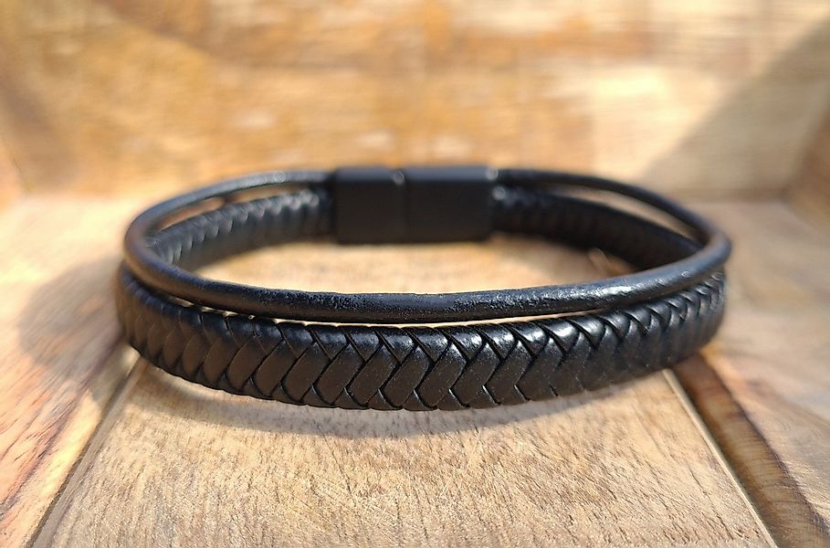 NAHLE Lederarmband Herren Lederarmband Männer Armband (inklusive Schmuckbox günstig online kaufen