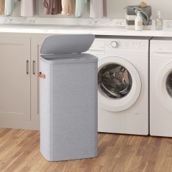 SONGMICS Wäschekorb, 170 L Wäschesammler 2 günstig online kaufen