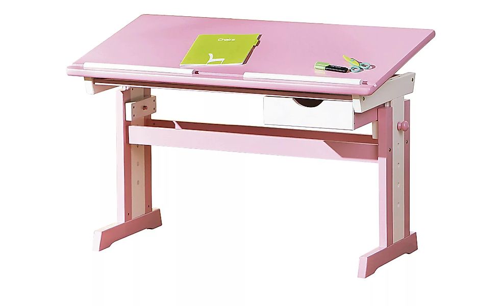 Schreibtisch  Isle ¦ rosa/pink ¦ Maße (cm): B: 109 H: 63 T: 55 Kindermöbel günstig online kaufen