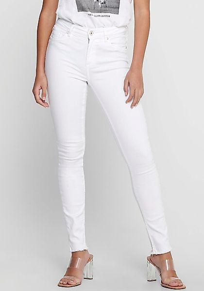 ONLY Ankle-Jeans "ONLBLUSH MID SK RW ANK DNM REA0730 NOOS" skinny fit, Deni günstig online kaufen