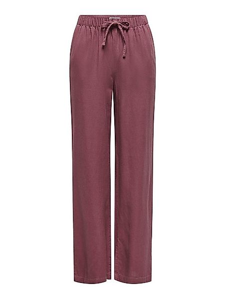 ONLY Schlupfhose ONLGOA MW LINEN BL PULL-UP PANT CC PNT mit Leinen günstig online kaufen