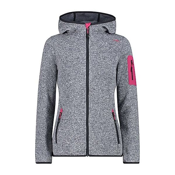 CMP Fleecejacke CMP Damen Jacke Knitted Melange Hoody 3H19826 günstig online kaufen