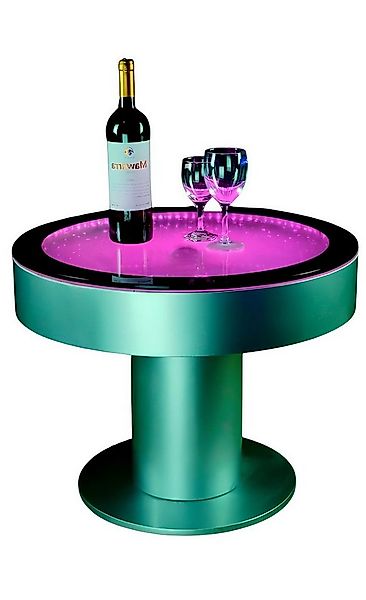 Xlmoebel Beistelltisch Neuer LED-beleuchteter Couchtisch mit Wasser-Säulen- günstig online kaufen