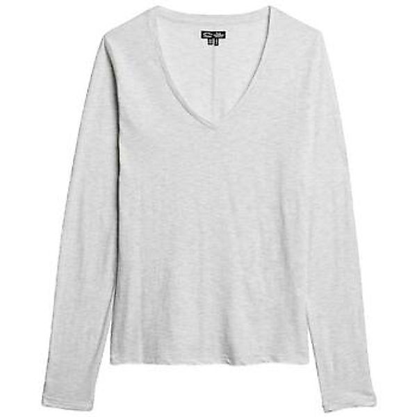 Superdry  Langarmshirt T-shirt manches longues  coupe ajustée col en V günstig online kaufen