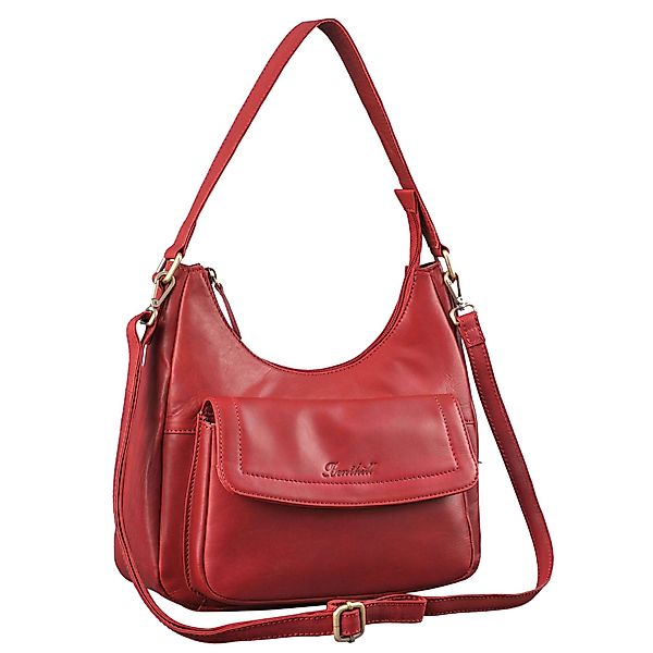 Benthill Handtasche Damen Echt Leder Schultertasche Umhängetasche Ledertasc günstig online kaufen