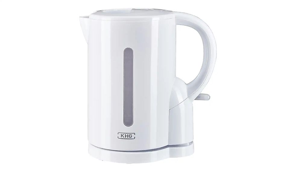 KHG Wasserkocher  WK-170 (W) ¦ weiß ¦ Kunststoff,Metall ¦ Maße (cm): B: 21, günstig online kaufen
