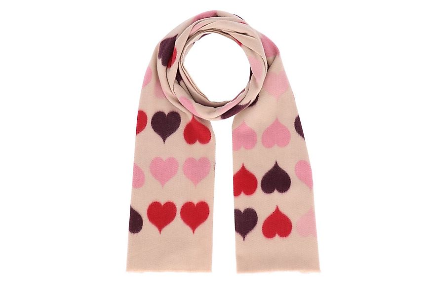 halsüberkopf Accessoires Modeschal Hearts, mit Wolle günstig online kaufen