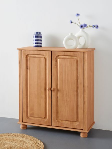 Home affaire Highboard "Mette" Kommode mit 2 Einlegeböden, Breite 85cm, Tie günstig online kaufen