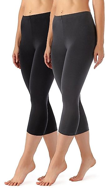 Merry Style Leggings Damen Caprihose 3/4 Hose MS10-144 (2-tlg) aus Viskose günstig online kaufen