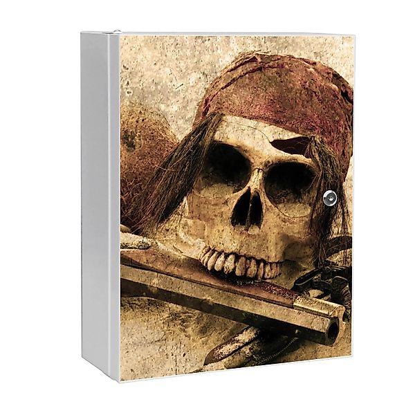 Banjado XXL Medizinschrank Abschliessbar 35x46x15cm Arzneischrank Weiß Aus günstig online kaufen