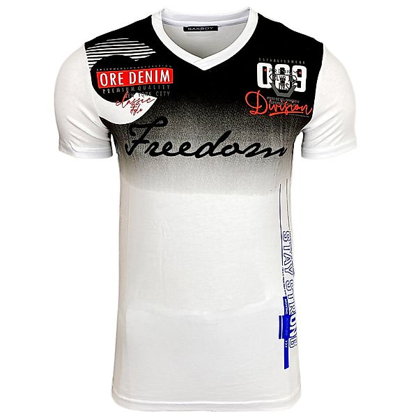 Baxboy T-Shirt T-Shirt »Freedom« mit sportiven günstig online kaufen