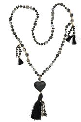 COLLEZIONE ALESSANDRO Lange Kette "Charmelle", wertig, mit Herzen und Quast günstig online kaufen