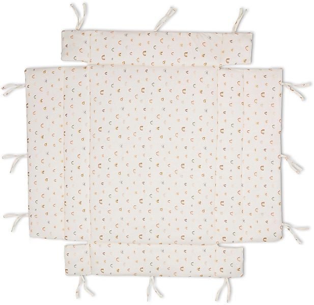 Fillikid Laufgittereinlage Jersey, Rainbow beige günstig online kaufen