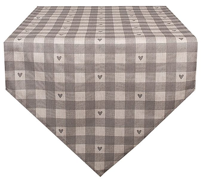 Clayre & Eef Tischläufer Love it (1-tlg, 1-teilig), Tischläufer Tischdecke günstig online kaufen