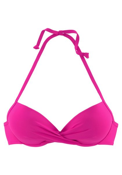 s.Oliver Push-Up-Bikini-Top "Spain" in Wickeloptik günstig online kaufen