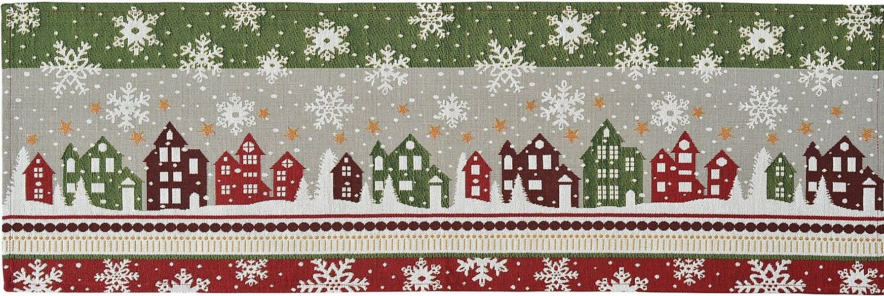 sander table + home Tischläufer Sander Tischläufer Winter Lights 32 x 96 cm günstig online kaufen