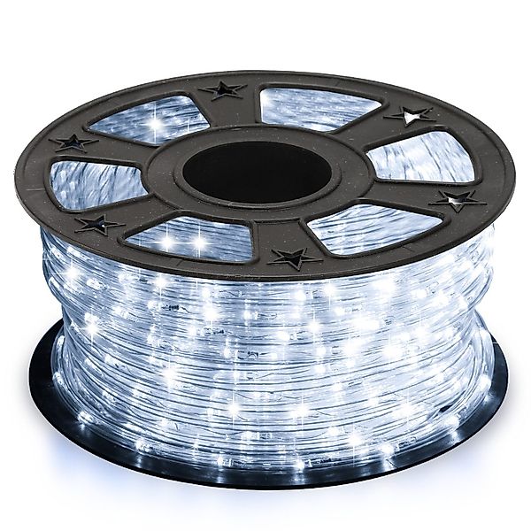 Clanmacy Lichterschlauch LED Lichtschlauch Kaltweiß Außen günstig online kaufen