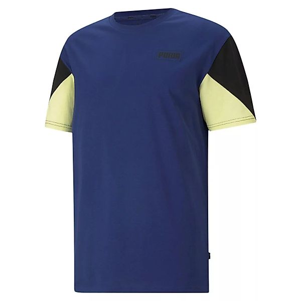 Puma Rebel Advanced Kurzarm T-shirt XL Elektro Blue günstig online kaufen