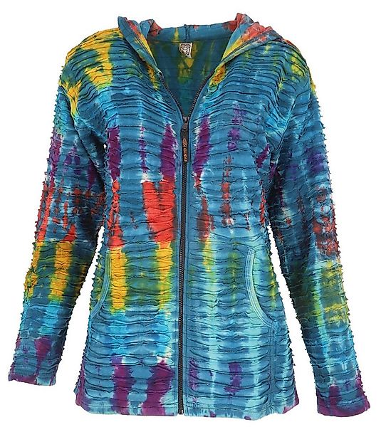 Guru-Shop Langjacke Bunte Batikjacke Jacke, Boho Unikat Hippie.. alternativ günstig online kaufen