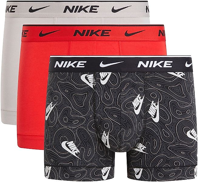 NIKE Underwear Trunk "TRUNK 3PK", (Packung, 3 St., 3er), mit farbigem NIKE günstig online kaufen