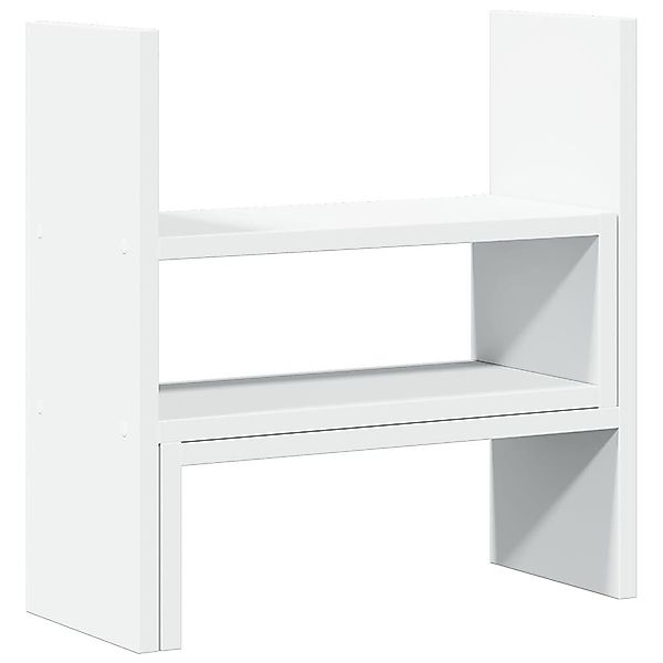 vidaXL Computertisch Schreibtisch-Organizer Verstellbar Weiß 40x17x41 günstig online kaufen