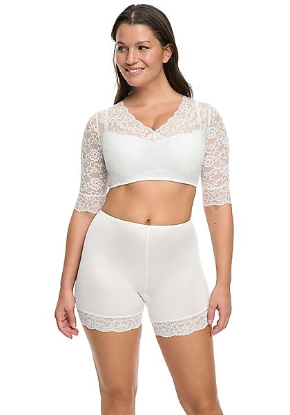 Susa Dirndlbluse Wiesn-Zauber florale Spitze, halbarm, günstig online kaufen