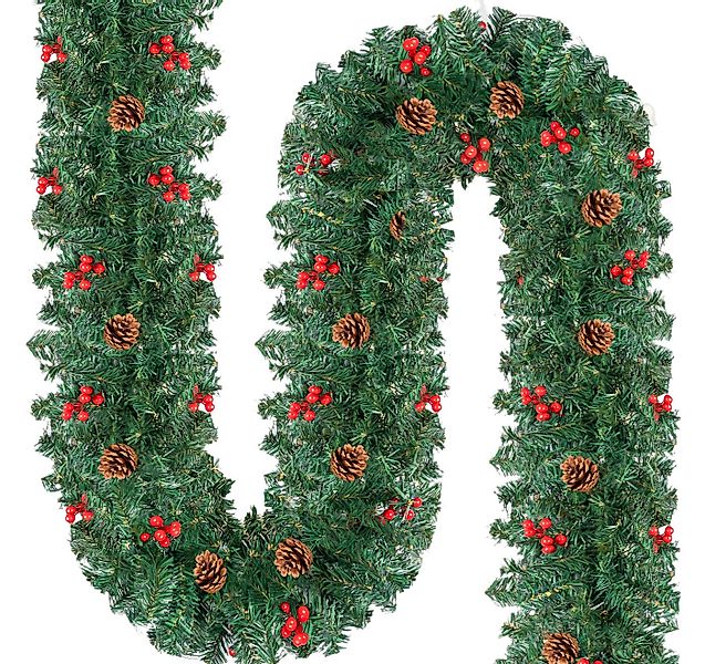 Kunstgirlande Weihnachtsgirlande Tannengirlande Künstlicher Weihnachtskranz günstig online kaufen