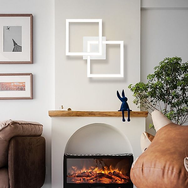 Nettlife LED Deckenleuchte Flur Schwarz Geometrisch günstig online kaufen