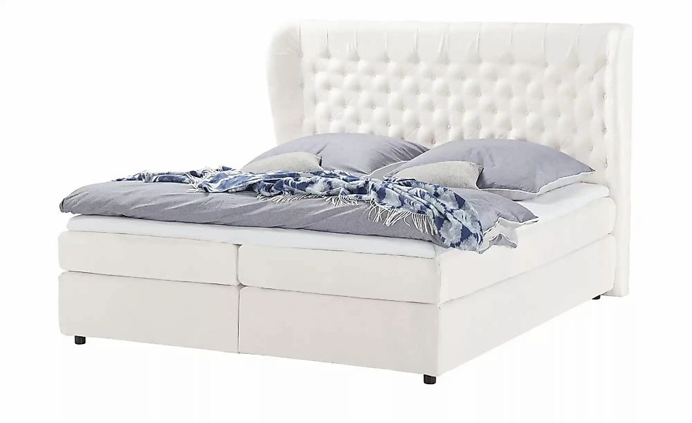 smart Boxspringbett  Queen ¦ creme ¦ Maße (cm): B: 196 H: 133 T: 212.0 Bett günstig online kaufen