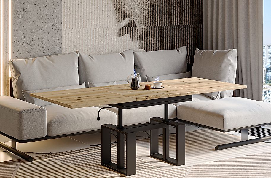 Endo-Moebel Couchtisch Empoli - ausziehbar 110-170cm günstig online kaufen