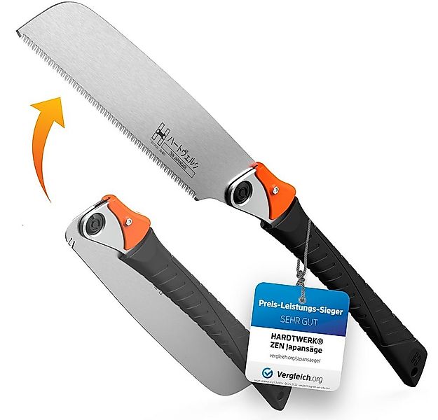 Hardtwerk® Japansäge Zen Kataba 240 mm aus SK4 Karbonstahl, japanische Säge günstig online kaufen