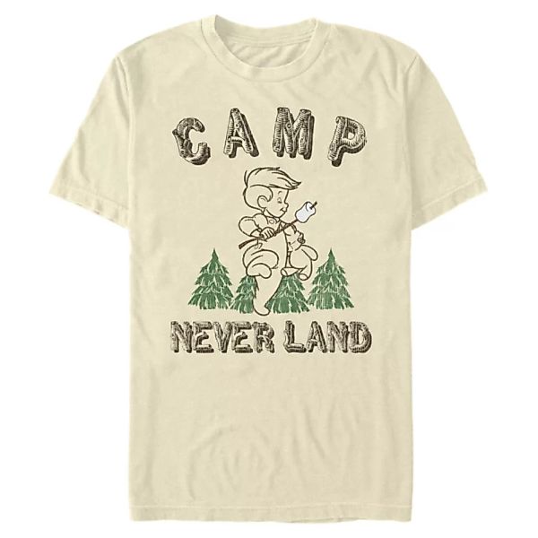 Disney - Peter Pan - Logo Camp Neverland - Männer T-Shirt günstig online kaufen