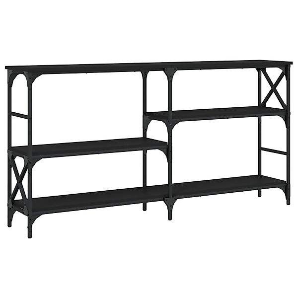 vidaXL Beistelltisch Konsolentisch Schwarz 150x29x76,5 cm günstig online kaufen