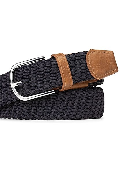 Indicode Stoffgürtel Alvin (1-St) Elastischer Flechtgürtel günstig online kaufen