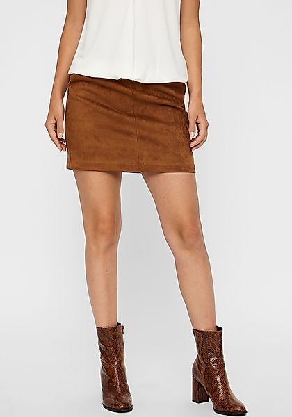 Vero Moda Lederimitatrock VMDONNADINA FAUXSUEDE SHORT günstig online kaufen