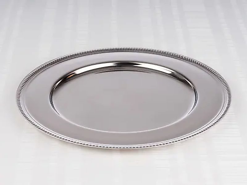 APS Platzteller, (1 tlg.), hochglanzpoliert, Perlrand, Ø 30,5 cm günstig online kaufen
